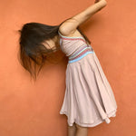 Cupro Silk Crossover Dress