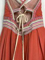 Cupro Silk Crossover Dress