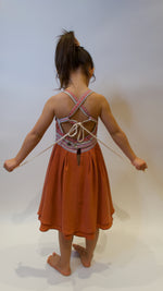 Cupro Silk Crossover Dress